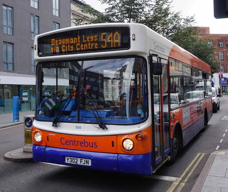 Centrebus Dennis Dart SLF Alexander ALX200 554